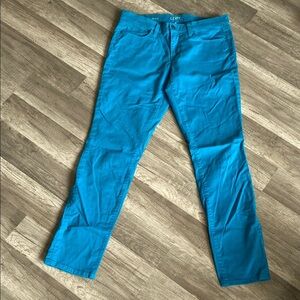 💜 Vibrant Blue Slim Fit Pants